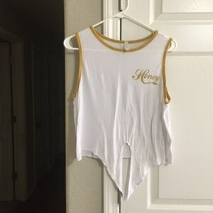 Women's Atticute Sleeveless Top--White--Size M 